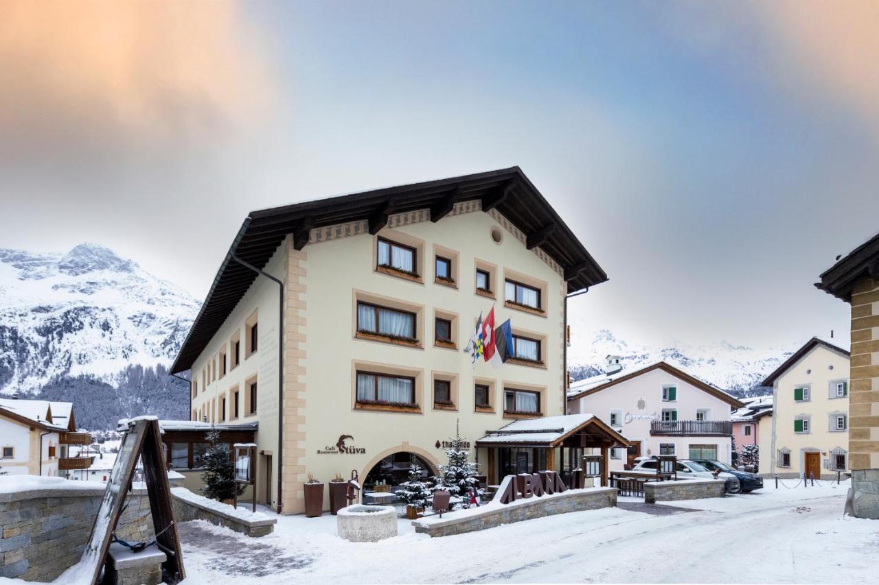 Albana Hotel Silvaplana Exterior foto